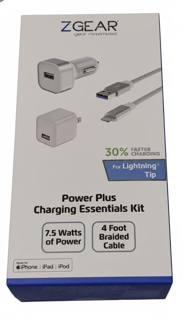 ZGEAR 3PC 1,5A 8PIN CBLE CAR WALL CHRG