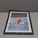 12x16 Black Picture Frame for 30 x 40cm Diamond Painting Art, Display Photo 12 x 16 or 10 x 14 Without Mat, Wall Hanging Large Diamond Painting Frames with Plexiglass