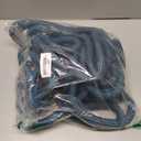 Garden Hose 50ft, Non-Expanding Water Hose Ultra Lightweight, Kink-Free, Sturdy, Flexible, Abrasion Resistant Hose for Yard, Lawn, Outdoor, Marine and Camper