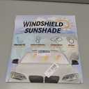 INSAUTO Custom Fit Windshield Sun Shade Accessories for Mazda CX30 CX-30 2020-2026, Foldable Front Window Sunshade, UV & Heat Reflector, Keeps Interior Cool, Includes Storage Bag