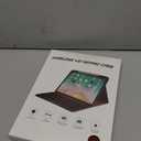 Leather Keyboard Case for iPad Air 5th 4th Generation 10.9 inch Pro 11 1st/2nd/3rd/4th, 7 Color Backlight BT Keyboard Folio with Pencil Holder 2022 2021 2020 2018 (Brown)