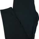 Lularoe One Size OS Solid Black Buttery Soft Womens Leggings fits Adult Large 