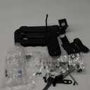 BONTEC Monitor Wall Mount Arm, VESA Gas Spring Height Adjustable, for 13-42 Inch Screens, Max 19.8lbs, Swivel, Tilt, Space-Saving Desk Mount, Easy Installation, Single Arm TV Mount, Max VESA 200x200