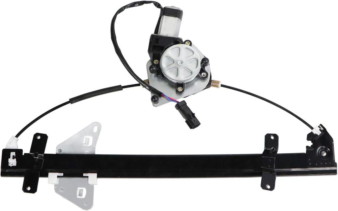 Rear Left Passeger Side Power Window Regulator Assembly with Motor, Fit for Dodge Dakota Sport/Dakota SLT 2001-2004, for Dakota Durango 1998-2003, for Replace for 741-598
