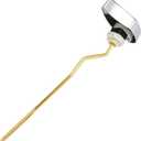 kingsea Toilet Trip Levers, 1 Pack Flush Tank Lever Chrome Finish Toilet Handle, Universal Tank Flush Lever Replacement Handle Compatible with TOTO THU068#CP Trip Lvr for St743S
