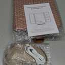 Flymiro Tri-fold Lighted Vanity Makeup Mirror with 3x/2x Magnification,21 LEDs Light and Touch Screen,180 Degree Free Rotation Countertop Cosmetic Mirror,Travel (Rose Gold)