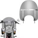 17" Smoke Motorcycle Windshield Motorcycle Windscreen Fit for Harley Road King 1994-later