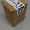 RabyLeo Japanese Simple Black and White Style, handleless Ceramic Mug, Tea Cup, Toothbrush Holder, Coffee Cups (Black)