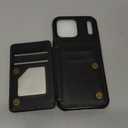 Vinich for iPhone 17 Pro Max Wallet Case with Card Holder, RFID Blocking Credit Slots Kickstand Shockproof Phone Cover Fit for iPhone 17 Pro Max 6.9" Black