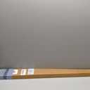 Ivilon Drapery Window Curtain Rod - End Cap Style Design 1 Inch Pole. 48 to 86 Inch Color Black