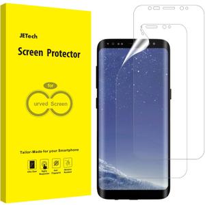 JETech Screen Protector for Samsung Galaxy S8, TPU Ultra HD Film, Case Friendly, 2-Pack