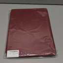 Tablet Cover for Microsoft Surface Pro X 13" (2021/2020/2019 Release),Ultra Slim Lightweight Leather Case for Microsoft Surface Pro X,Compatible with Type Cover Keyboard (Dark red)