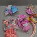 Doll House, Dream Dollhouse for Girls Pretend-Play DIY Dollhouse Kit - 4-Story 11 Rooms Playhouse with 4 Dolls Toy Figures, Furniture and Accessories Set Gift Toy for Kids Ages 3 4 5 6 7 8+