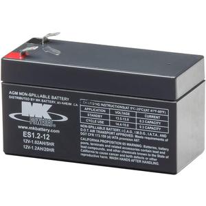 MK Battery ES1.2-12 Maintenance-Free Rechargeable Sealed Lead-Acid Battery