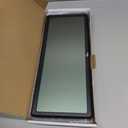 WallarGe 14.5'' Large Digital Wall Clock Battery Operated with Jumbo Numbers, Temperature and Date - Easy to Read and Set, Auto DST