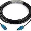Sinbon Electronics Cables LEONI Dacar (R) 302-3-KOAX-B(105)-50-2.1-3.3, 5 Pack