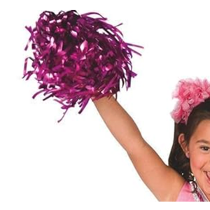 Pom-Poms Cheerleader for Girls, Girls Cheerleading, Girl Cheerleader, Kids Cheerleading Pom-Poms Accessory (Small)