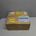 6x6 Post Base 4 Pcs, (Inner Size 5.6x5.6) Post Anchors, 13GA Thick Solid Steel & Black Powder Coated,Deck Post Brackets Support Deck Base Plate Pergola Brackets Fence Kit