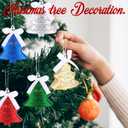 15 Set Christmas Coworker Gifts Bulk Coworker Christmas Ornaments Hanging Xmas Tree Shaped Ornaments with Box Xmas Appreciation Gifts for Employee Staff Team Tree Decoration
