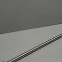 Naiture 60" Heavy-Duty Straight Shower Curtain Rod, Rustproof Stainless Steel Shower Rod with Mounting Flanges, Permanent Wall Mount, Used for Bathroom, Windows, Closet, Chrome Finish