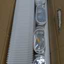 4'' 17 Ft Mini Split Line Cover Set Kit, Ductless Pipe Cover for Mini Split Line, Line Set Cover for Mini Split Air Conditioner, Central AC Pipe Cover