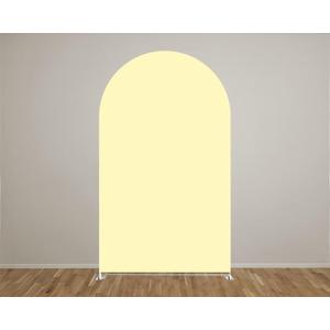 Arch Backdrop Cover Light Yellow Background Cover
  25 inch wide x 65 inch long