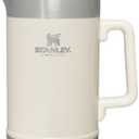 STANLEY Classic Stay-Hot French Press Coffee Maker 48 oz | 5 Minute Brew, 4 Hours Hot | Mesh Filter for Coffee Grounds | Insulated Stainless Steel French Press | BPA-Free | Cream Gloss