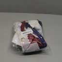 2PCS American Pleated Fan Flag, 3 x 6 Feet USA Patriotic Half Fan Bunting Flag Indoor Outdoor Decoration for 4th of July, Memorial Day and Veterans Day (Blue)