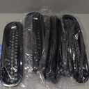 Nilight Grill Clip-in Mesh Inserts Guard for Wrangler JK 2007-2017