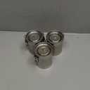 3 Pcs Extra Large Tea Infuser for Loose Leaf, 304 Stainless Steel Tea Strainers, Extra Fine Mesh Strainer with Chain Hook and Lid, 3.15 x 3.54 Inches