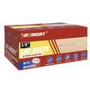 3/8" x 1-1/2" Lag Bolts (50 Pcs) 3/8 inch Lag Screws for Wood, Heavy Duty Hex Head with Washers, Zinc Plated