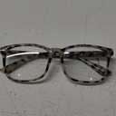 TIJN Blue Light Blocking Glasses for Women Men Clear Frame Square Nerd Eyeglasses Anti Blue Ray Computer Screen Glasses