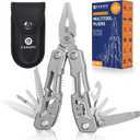 14-In-1 Multitool PliersPremium Portable Multi Tool with Safety Locking Professional Stainless Steel Multitool Pliers Pocket Knife,Apply to Survival, Camping, Gifts for Dad Husband Boyfriend