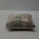 Brookstone Heated Throw Blanket - Heat Blankets Electric - Faux Fur Heated Throw Blanket- 4 Heat Settings, 4-Hour Auto Shut Off, 100% Polyester, 50"x60" - Oatmeal Plaid