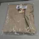 Dokotoo Sweatshirt for Women Long Sleeve V Neck Color Block Oversized Casual Pullover Sweatshirts Tops (Beige, XL)