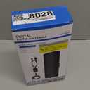 3600+ Miles TV Antenna Indoor, 360 Reception Digital Antenna for Smart TV and Old TVs, HD Antenna for Local Channels with Amplifier Signal Booster Support 4K 8K 1080p-38ft Thick Coaxial Cable (Black)