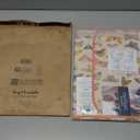 Tiny Twinkle Portable Diaper Changing Pad | Waterproof, Wipeable & Compact Baby Changing Pad for Travel | Smart Wipes Pocket & Organized Storage| Newborn Shower Gift (Flutter)