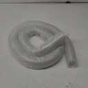 Heavy PVC Dust Collection Hose 2 1/2" x 20', Puncture Resistant PVC Dust Collection Hose with Carbon Steel Wire Coil for Woodworking, Workshops, Dust Collectors