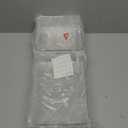 Criusia 6 Pcs Large Size Clear Drawer Organizer Set, Acrylic Non Slip Non Cracking Kitchen Drawer Storage Tray Divider, Multifunctional Storage for Cosmetics, Bathroom, Tools, Kitchen and Office