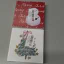 Christmas Merry Woofmas Wooden Sign Decor, Rustic Cute Dog Dog's paw Decorations Holiday Home Decor Indoor, 5x5 Inch