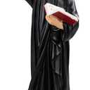 ICE Armor 12" H St. Charbel Makhlouf Statue Holy Figurine Religious Decoration