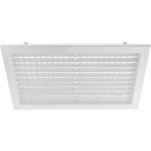 17" x 9" Aluminum Supply & Return Air Grille Powder-Coated Wall Vent Register Cover with Adjustable Louvers Flat Duct HVAC Ventilation System Exhaust & Intake Vent with Mounting Clips