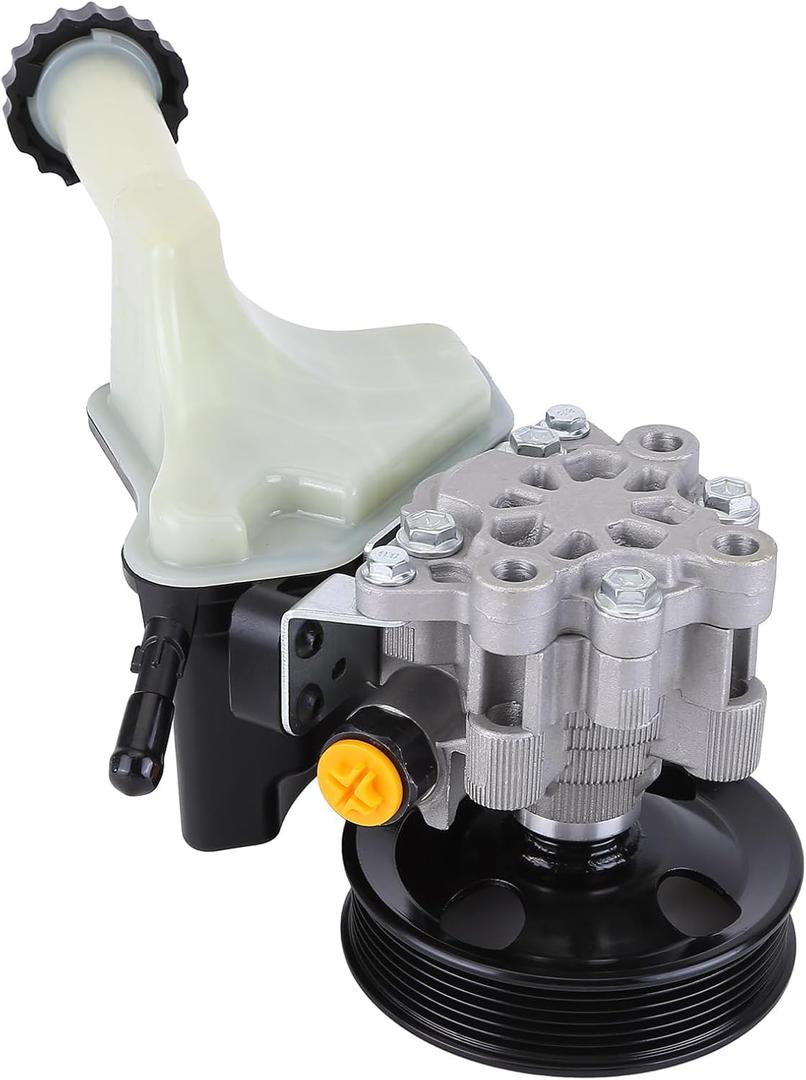 Power Steering Pump with Reservoir Fit for Dodge Charger Challenger Grand Cherokee 300 2012 2013 2014 2015 2016 2017 2018 2019 2020 New Power Assist Pump with Pulley 5181854AA 5181778AB