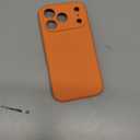 FireNova Magnetic for iPhone 17 Pro Case, Compatible with MagSafe, [Integrated Silicone Camera Control Button] [Camera Protection] Anti-Scratch Microfiber Lining Phone Case, 6.3", Orange