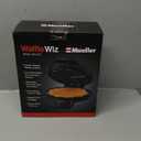 Mueller Heart 5 Waffle Maker, Waffle Iron, Adjustable Browning Control & Nonstick, Cool Touch Handle, Easy to Clean, Small Kitchen Appliances