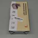 KITESSENSU Pullman Loaf Pan with Lid, 1 lb Dough Capacity Non-Stick Bakeware for Baking Bread, Carbon Steel Corrugated Bread Toast Box Mold with Cover for Baking Bread, Gold