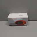 Space Heater, 600W Small Desk Heater for Indoor Use,Fast Safety Personal Desktop Heaters for Bedroom Table Home Office(Orange)