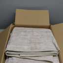 RUGSREAL 6x9 Large Bedroom Area Rug Washable Rug Soft Modern Area Rug for Living Room Non-Slip Stain Resistant Abstract Throw Floor Carpet Contemporary Rug Solid Rug for Dining Room Office, Beige