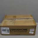 Snughome Desk Shelf, 38.6" Desktop Organizer Shelf, Desk Hutch for Computer Monitor, 4 Tier Desktop Display Rack with Pegboard Hooks Set, Wood Desktop Bookshelf for Home Office Dorm, Black (Black)