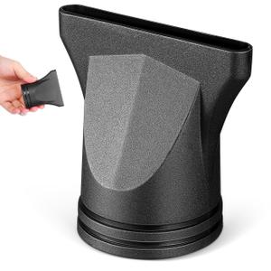 Abaodam Universal Hair Dryer Nozzle Attachment, Professional Blow Dryer Concentrator Replacement for Salon Styling, Narrow Flat Hairdryer Nozzle Accessory for Precision Airflow